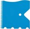 Hutzler 4-in-1 Cake Edger - Comb, Ridge, Wave and Corner Frosting Decorating Tool